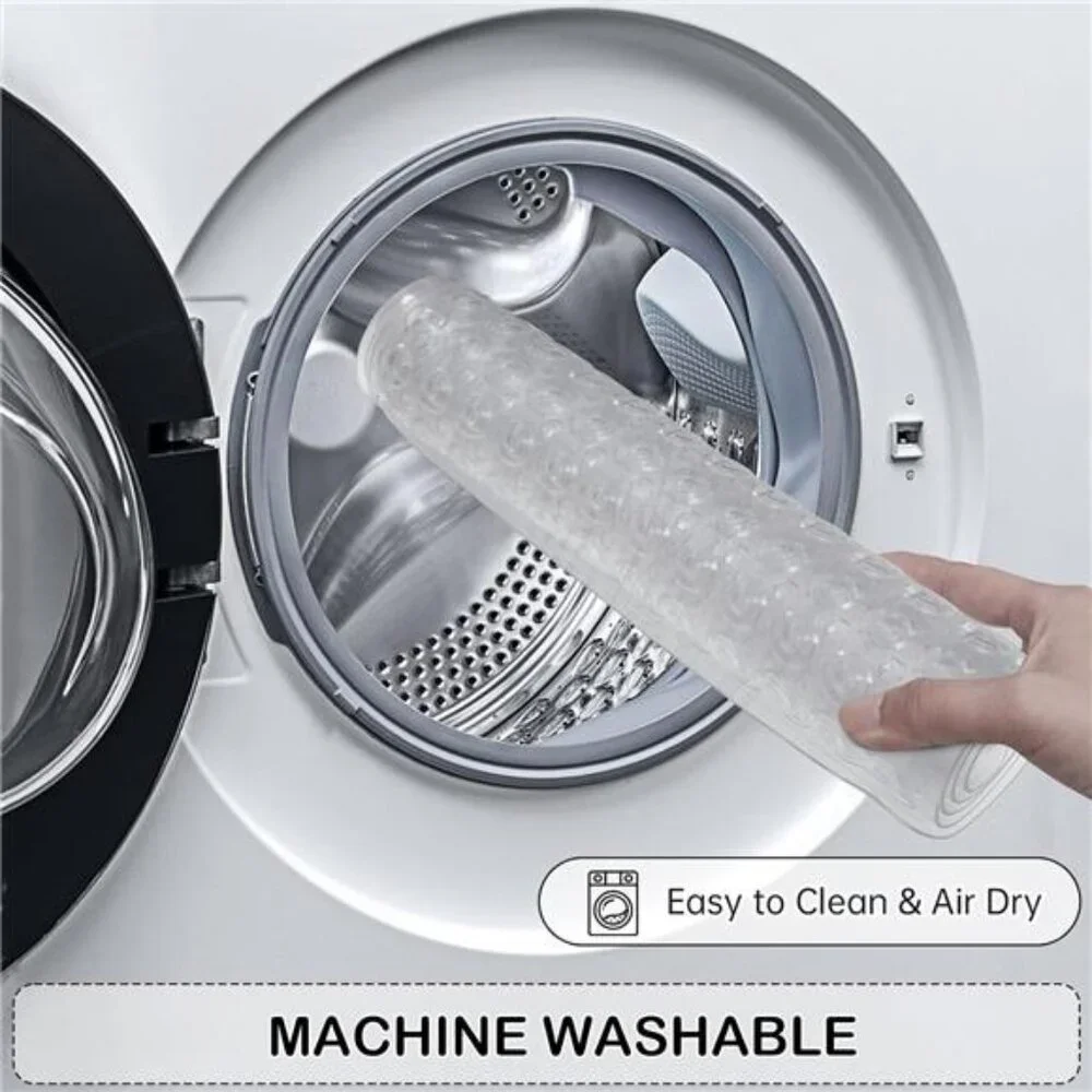 Non Slip Bathtub Shower Mat Extra Large Suction Cup Bath Mat Machine Washable